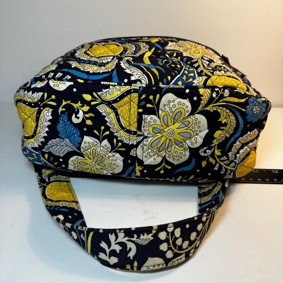 Vera Bradley Midnight Blues Quilted Cotton Crossbody Adjustable Strap Bag - Picture 7 of 12